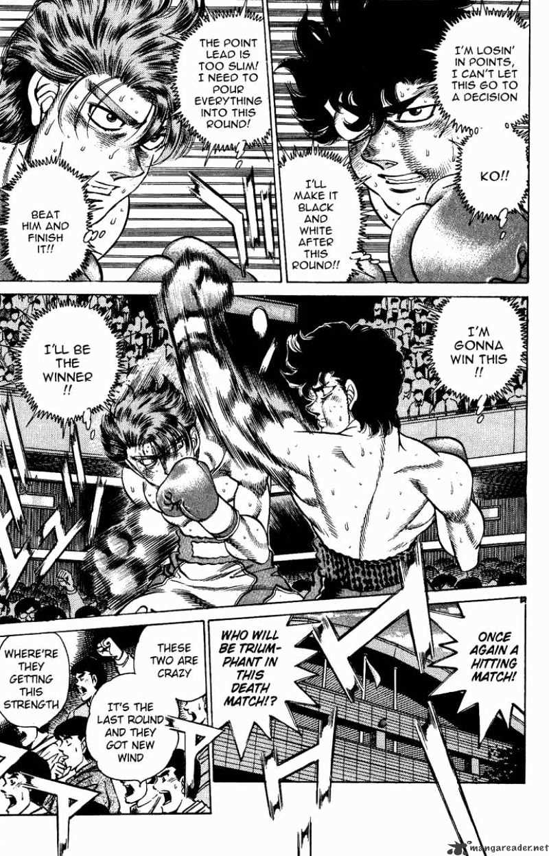 Hajime no Ippo: Fighting Spirit, Chapter 203 image 13